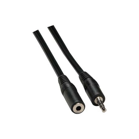 Stereo(3.5mm) M/F Speaker/Headset Cable- 6Ft